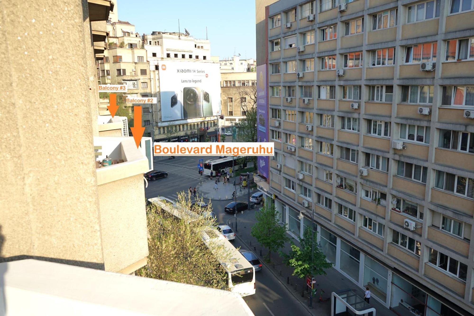 Spacious 3br, 2bt With 5 Balconies 公寓 布加勒斯特